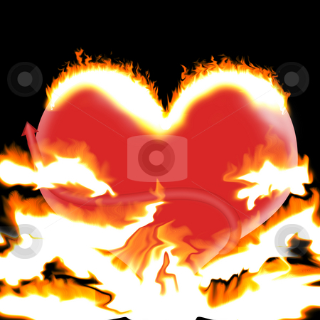 To use this stock image in your creative project, please select the size you need over to the right and click the "Add to Cart" button.
Your downloaded image will come with the Cutcaster watermark removed so don’t worry about the watermark you see on this page. Burning Heart stock photo, Isolated red heart shape on fire with a black background by Johan Knelsen