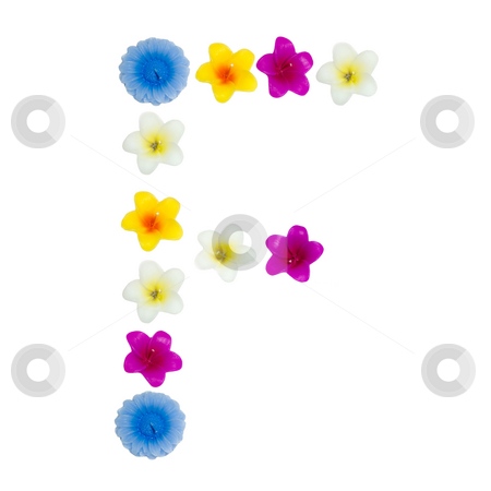 To use this stock image in your creative project, please select the size you need over to the right and click the "Add to Cart" button.
Your downloaded image will come with the Cutcaster watermark removed so don’t worry about the watermark you see on this page. The Letter F stock photo, A letter of the alphabet made of wax flowered candles, isolated against a white background by Richard Nelson