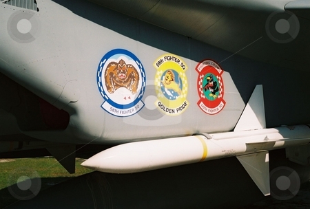 To use this stock image in your creative project, please select the size you need over to the right and click the "Add to Cart" button.
Your downloaded image will come with the Cutcaster watermark removed so don’t worry about the watermark you see on this page. F-15 Eagle stock photo, This is a U.S.A.F. all weather tactical fighter that was made in 1972. by Ray Carpenter