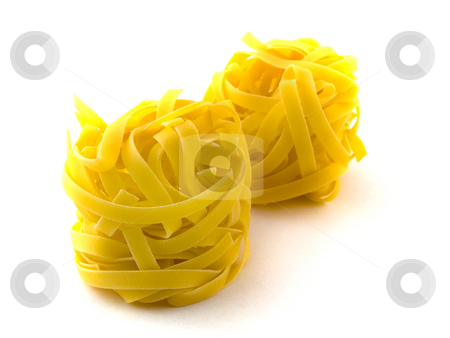 To use this stock image in your creative project, please select the size you need over to the right and click the "Add to Cart" button.
Your downloaded image will come with the Cutcaster watermark removed so don’t worry about the watermark you see on this page. Pasta Tagliatelli on White Background stock photo, Pasta Tagliatelli on White Background by Robert Davies