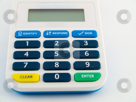 To use this stock image in your creative project, please select the size you need over to the right and click the "Add to Cart" button.
Your downloaded image will come with the Cutcaster watermark removed so don’t worry about the watermark you see on this page. Bank Security Pin Code Safety Device Calculator stock photo, Bank Security Pin Code Safety Device Calculator Keys by Robert Davies