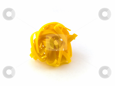 To use this stock image in your creative project, please select the size you need over to the right and click the "Add to Cart" button.
Your downloaded image will come with the Cutcaster watermark removed so don’t worry about the watermark you see on this page. Pasta Tagliatelli on White Background stock photo, Pasta Tagliatelli on White Background by Robert Davies