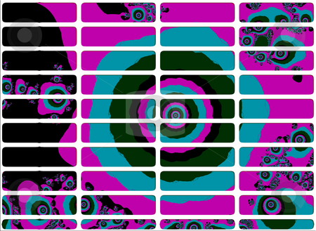 To use this stock image in your creative project, please select the size you need over to the right and click the "Add to Cart" button.
Your downloaded image will come with the Cutcaster watermark removed so don’t worry about the watermark you see on this page. Purple and Blue Rich Fractal Website Navigation Buttons Controls stock photo, Purple and Blue Rich Fractal Website Navigation Buttons Controls Design Illustration Detailed by Robert Davies