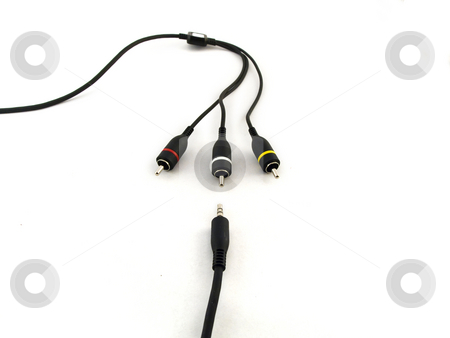 To use this stock image in your creative project, please select the size you need over to the right and click the "Add to Cart" button.
Your downloaded image will come with the Cutcaster watermark removed so don’t worry about the watermark you see on this page. Red Yellow and White Audio Visual Leads on White Background stock photo, Red Yellow and White Audio Visual Leads on White Background by Robert Davies