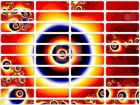 To use this stock image in your creative project, please select the size you need over to the right and click the "Add to Cart" button.
Your downloaded image will come with the Cutcaster watermark removed so don’t worry about the watermark you see on this page. Red Eye Fractal Website Navigation Buttons Controls stock photo, Red Eye Fractal Website Navigation Buttons Controls Design Illustration Detailed by Robert Davies