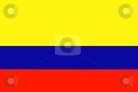 To use this stock image in your creative project, please select the size you need over to the right and click the "Add to Cart" button.
Your downloaded image will come with the Cutcaster watermark removed so don’t worry about the watermark you see on this page. Flag of Colombia stock photo, Flag of Colombia illustration by John Teeter