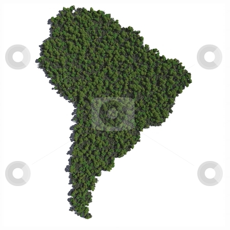 To use this stock image in your creative project, please select the size you need over to the right and click the "Add to Cart" button.
Your downloaded image will come with the Cutcaster watermark removed so don’t worry about the watermark you see on this page. South America in Trees stock photo, The shape of South America grown in trees. by Allan Tooley