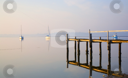 To use this stock image in your creative project, please select the size you need over to the right and click the "Add to Cart" button.
Your downloaded image will come with the Cutcaster watermark removed so don’t worry about the watermark you see on this page. Tranquility stock photo, A peaceful morning over the calm waters of St. Georges Bay on Tasmania by Mike Dawson