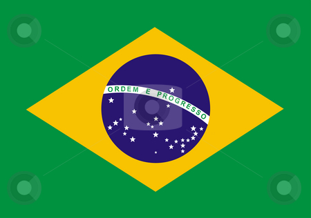 To use this stock image in your creative project, please select the size you need over to the right and click the "Add to Cart" button.
Your downloaded image will come with the Cutcaster watermark removed so don’t worry about the watermark you see on this page. Flag Brazil stock photo, Flag of Brazil illustration by John Teeter