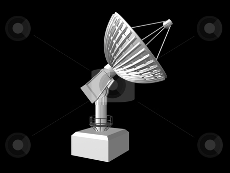 To use this stock image in your creative project, please select the size you need over to the right and click the "Add to Cart" button.
Your downloaded image will come with the Cutcaster watermark removed so don’t worry about the watermark you see on this page. Satellie Dish stock photo, White satellite dish on black background 2. 3D image by John Teeter