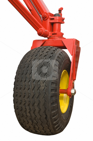 To use this stock image in your creative project, please select the size you need over to the right and click the "Add to Cart" button.
Your downloaded image will come with the Cutcaster watermark removed so don’t worry about the watermark you see on this page. Agricultural machine wheel isolated stock photo, Agricultural machine wheel isolated on white background, clipping path. by Pablo Caridad