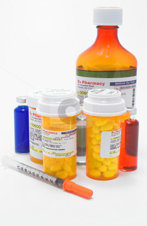 To use this stock image in your creative project, please select the size you need over to the right and click the "Add to Cart" button.
Your downloaded image will come with the Cutcaster watermark removed so don’t worry about the watermark you see on this page. Prescription Medication stock photo, A variety of prescription medications with mock labels. by Robert Byron