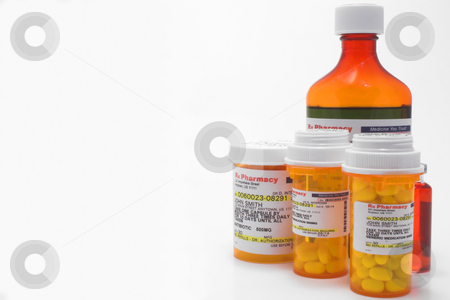 To use this stock image in your creative project, please select the size you need over to the right and click the "Add to Cart" button.
Your downloaded image will come with the Cutcaster watermark removed so don’t worry about the watermark you see on this page. Prescription Medication stock photo, A variety of prescription medications with mock labels. by Robert Byron