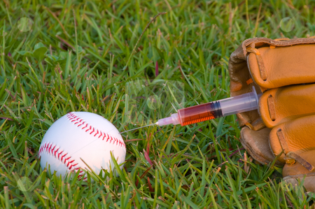 To use this stock image in your creative project, please select the size you need over to the right and click the "Add to Cart" button.
Your downloaded image will come with the Cutcaster watermark removed so don’t worry about the watermark you see on this page. Baseball Steroids stock photo, The concept of human growth hormone use in sports. by Robert Byron