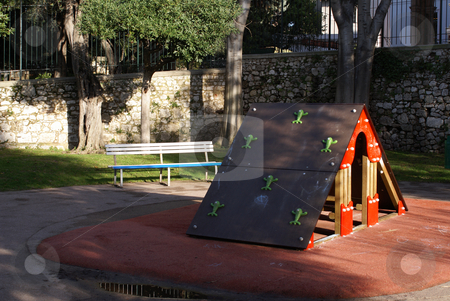 To use this stock image in your creative project, please select the size you need over to the right and click the "Add to Cart" button.
Your downloaded image will come with the Cutcaster watermark removed so don’t worry about the watermark you see on this page. Playground stock photo, Deserted outdoor playground equipment by Serge VILLA