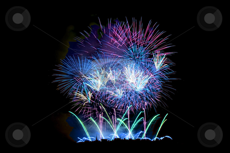 To use this stock image in your creative project, please select the size you need over to the right and click the "Add to Cart" button.
Your downloaded image will come with the Cutcaster watermark removed so don’t worry about the watermark you see on this page. Fireworks Lighting up the Sky stock photo, Fireworks Lighting up the Black Night Sky by Petr Koudelka