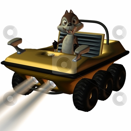 To use this stock image in your creative project, please select the size you need over to the right and click the "Add to Cart" button.
Your downloaded image will come with the Cutcaster watermark removed so don’t worry about the watermark you see on this page. Fun Car with Toon Squirrel stock photo, 3D Render of an Fun Car with Toon Squirrel by Andreas Meyer