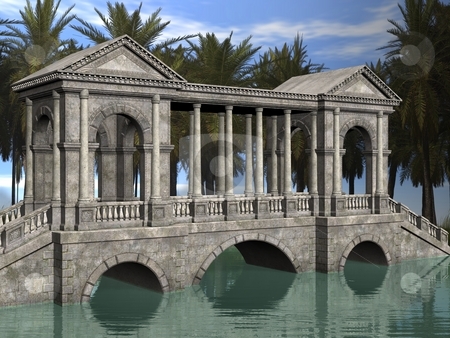 To use this stock image in your creative project, please select the size you need over to the right and click the "Add to Cart" button.
Your downloaded image will come with the Cutcaster watermark removed so don’t worry about the watermark you see on this page. Fantasy Bridge stock photo, 3D Render of an Fantasy Bridge by Andreas Meyer