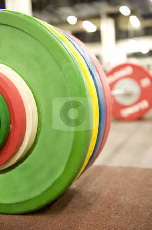 To use this stock image in your creative project, please select the size you need over to the right and click the "Add to Cart" button.
Your downloaded image will come with the Cutcaster watermark removed so don’t worry about the watermark you see on this page. Gym equipment stock photo, Gym or gymnasium equipment in a world-class facility suitable for athletes training for international events. by Nicolaas Traut