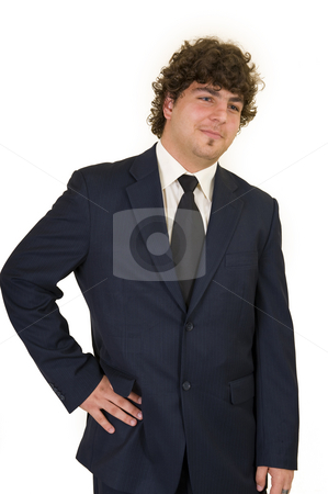 To use this stock image in your creative project, please select the size you need over to the right and click the "Add to Cart" button.
Your downloaded image will come with the Cutcaster watermark removed so don’t worry about the watermark you see on this page. Handsome young business man stock photo, Handsome young business man isolated on white. by Nicolaas Traut