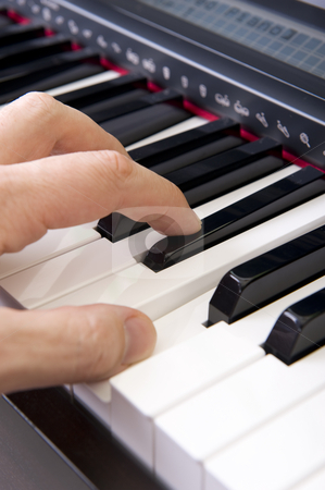 To use this stock image in your creative project, please select the size you need over to the right and click the "Add to Cart" button.
Your downloaded image will come with the Cutcaster watermark removed so don’t worry about the watermark you see on this page. Hands on piano stock photo, Close-up of hands playing the piano. by Nicolaas Traut