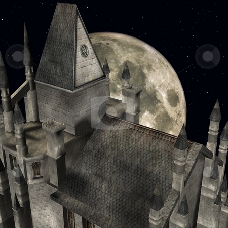 To use this stock image in your creative project, please select the size you need over to the right and click the "Add to Cart" button.
Your downloaded image will come with the Cutcaster watermark removed so don’t worry about the watermark you see on this page. Medieval Castle stock photo, 3D Render of an Medieval Castle by Andreas Meyer