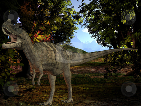 To use this stock image in your creative project, please select the size you need over to the right and click the "Add to Cart" button.
Your downloaded image will come with the Cutcaster watermark removed so don’t worry about the watermark you see on this page. Ceratosaurus nasicornis-3D Dinosaur stock photo, 3D Render of an Ceratosaurus nasicornis-3D Dinosaur by Andreas Meyer
