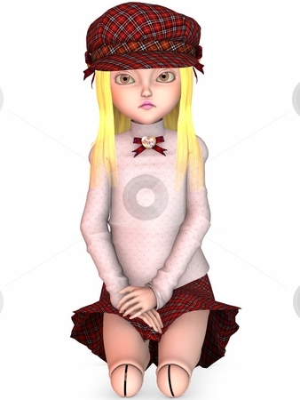 To use this stock image in your creative project, please select the size you need over to the right and click the "Add to Cart" button.
Your downloaded image will come with the Cutcaster watermark removed so don’t worry about the watermark you see on this page. Toon Doll stock photo, 3D Render of an Toon Doll by Andreas Meyer