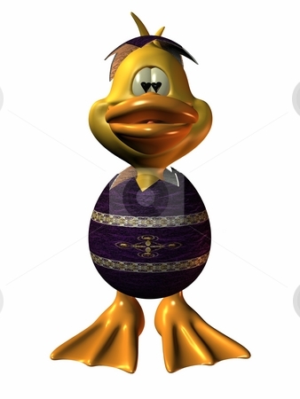 To use this stock image in your creative project, please select the size you need over to the right and click the "Add to Cart" button.
Your downloaded image will come with the Cutcaster watermark removed so don’t worry about the watermark you see on this page. Easter Eggbert stock photo, 3D Render of an Toon Figure by Andreas Meyer