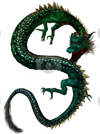 To use this stock image in your creative project, please select the size you need over to the right and click the "Add to Cart" button.
Your downloaded image will come with the Cutcaster watermark removed so don’t worry about the watermark you see on this page. Eastern Dragon stock photo, 3D Render of an Eastern Dragon by Andreas Meyer