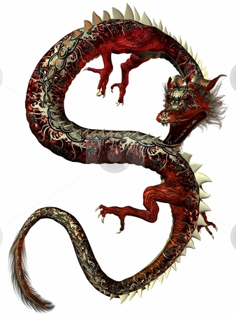 To use this stock image in your creative project, please select the size you need over to the right and click the "Add to Cart" button.
Your downloaded image will come with the Cutcaster watermark removed so don’t worry about the watermark you see on this page. Eastern Dragon stock photo, 3D Render of an Eastern Dragon by Andreas Meyer