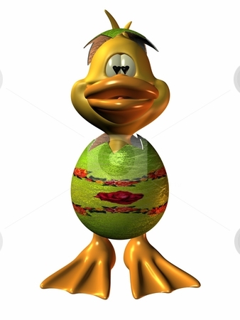 To use this stock image in your creative project, please select the size you need over to the right and click the "Add to Cart" button.
Your downloaded image will come with the Cutcaster watermark removed so don’t worry about the watermark you see on this page. Easter Eggbert stock photo, 3D Render of an Toon Figure by Andreas Meyer