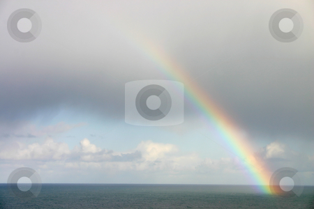 To use this stock image in your creative project, please select the size you need over to the right and click the "Add to Cart" button.
Your downloaded image will come with the Cutcaster watermark removed so don’t worry about the watermark you see on this page. Natural rainbow over the sea, St. Ives, Cornwall. stock photo, Natural rainbow over the sea, St. Ives, Cornwall. by Stephen Rees