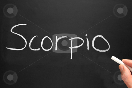 To use this stock image in your creative project, please select the size you need over to the right and click the "Add to Cart" button.
Your downloaded image will come with the Cutcaster watermark removed so don’t worry about the watermark you see on this page. The star sign Scorpio written on a blackboard. stock photo, The star sign Scorpio written on a blackboard. by Stephen Rees