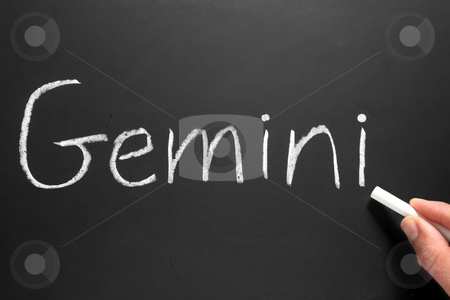 To use this stock image in your creative project, please select the size you need over to the right and click the "Add to Cart" button.
Your downloaded image will come with the Cutcaster watermark removed so don’t worry about the watermark you see on this page. The star sign Gemini written on a blackboard. stock photo, The star sign Gemini written on a blackboard. by Stephen Rees