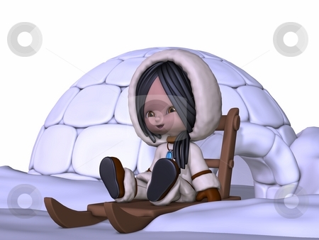 To use this stock image in your creative project, please select the size you need over to the right and click the "Add to Cart" button.
Your downloaded image will come with the Cutcaster watermark removed so don’t worry about the watermark you see on this page. Toon Eskimo stock photo, 3D Render of an Toon Eskimo by Andreas Meyer