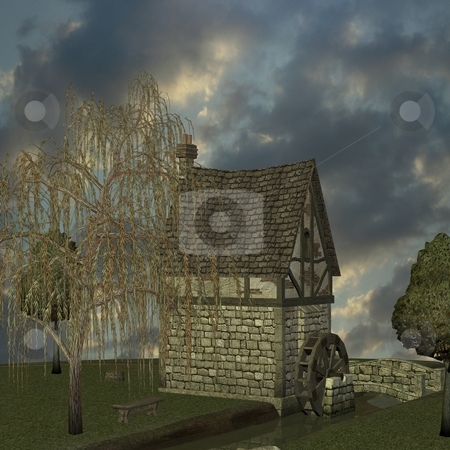 To use this stock image in your creative project, please select the size you need over to the right and click the "Add to Cart" button.
Your downloaded image will come with the Cutcaster watermark removed so don’t worry about the watermark you see on this page. Fantasy Building stock photo, 3D Render of an Fantasy Building by Andreas Meyer