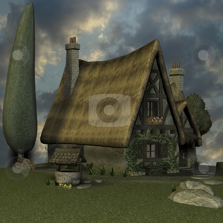 To use this stock image in your creative project, please select the size you need over to the right and click the "Add to Cart" button.
Your downloaded image will come with the Cutcaster watermark removed so don’t worry about the watermark you see on this page. Fantasy Building stock photo, 3D Render of an Fantasy Building by Andreas Meyer