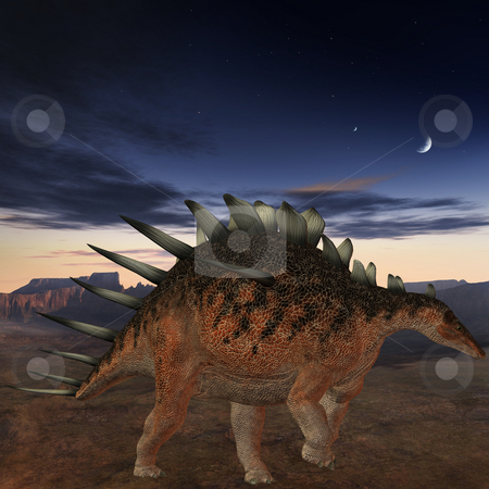 To use this stock image in your creative project, please select the size you need over to the right and click the "Add to Cart" button.
Your downloaded image will come with the Cutcaster watermark removed so don’t worry about the watermark you see on this page. Kentrosaurus-3D Dinosaur stock photo, 3D Render of an Kentrosaurus-3D Dinosaur by Andreas Meyer