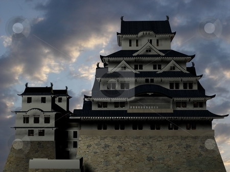 To use this stock image in your creative project, please select the size you need over to the right and click the "Add to Cart" button.
Your downloaded image will come with the Cutcaster watermark removed so don’t worry about the watermark you see on this page. Himeji Castle stock photo, 3D Render of the Himeji Castle by Andreas Meyer