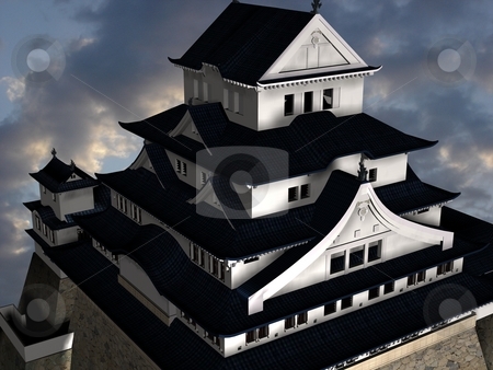 To use this stock image in your creative project, please select the size you need over to the right and click the "Add to Cart" button.
Your downloaded image will come with the Cutcaster watermark removed so don’t worry about the watermark you see on this page. Himeji Castle stock photo, 3D Render of the Himeji Castle by Andreas Meyer