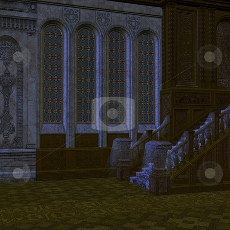 To use this stock image in your creative project, please select the size you need over to the right and click the "Add to Cart" button.
Your downloaded image will come with the Cutcaster watermark removed so don’t worry about the watermark you see on this page. Haunted Mansion stock photo, 3D Render of an Haunted Mansion by Andreas Meyer