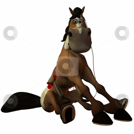 To use this stock image in your creative project, please select the size you need over to the right and click the "Add to Cart" button.
Your downloaded image will come with the Cutcaster watermark removed so don’t worry about the watermark you see on this page. Toon Horse stock photo, 3D Render of an Toon Horse by Andreas Meyer