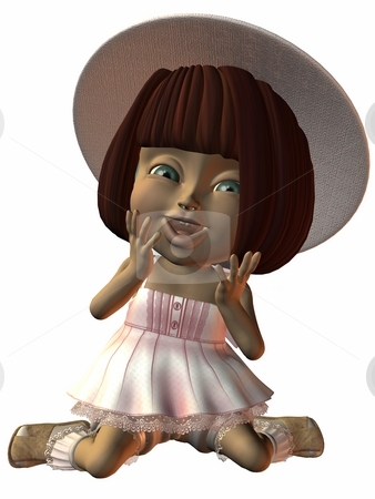 To use this stock image in your creative project, please select the size you need over to the right and click the "Add to Cart" button.
Your downloaded image will come with the Cutcaster watermark removed so don’t worry about the watermark you see on this page. Anime Toon Kid stock photo, 3D Render of an Anime Toon Kid by Andreas Meyer