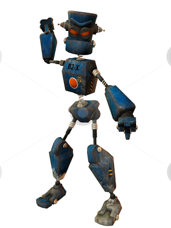 To use this stock image in your creative project, please select the size you need over to the right and click the "Add to Cart" button.
Your downloaded image will come with the Cutcaster watermark removed so don’t worry about the watermark you see on this page. Toon Bot Klank stock photo, 3D Render of an Toon Bot by Andreas Meyer