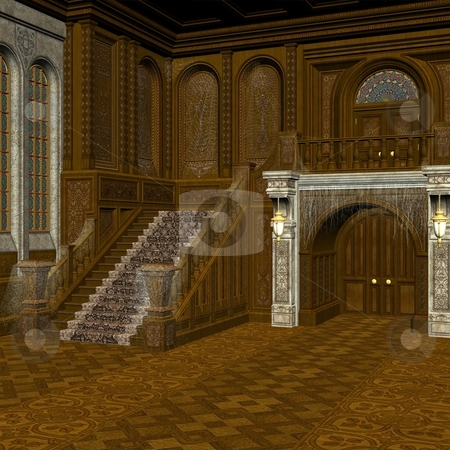 To use this stock image in your creative project, please select the size you need over to the right and click the "Add to Cart" button.
Your downloaded image will come with the Cutcaster watermark removed so don’t worry about the watermark you see on this page. Haunted Mansion stock photo, 3D Render of an Haunted Mansion by Andreas Meyer