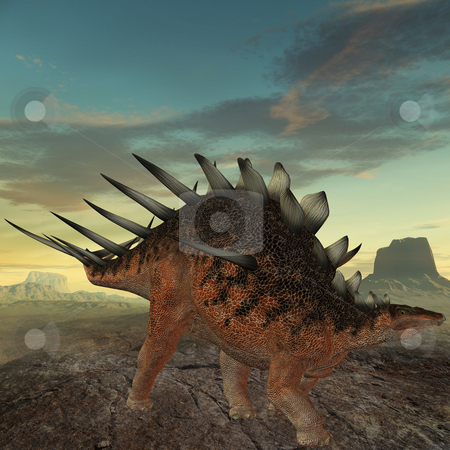 To use this stock image in your creative project, please select the size you need over to the right and click the "Add to Cart" button.
Your downloaded image will come with the Cutcaster watermark removed so don’t worry about the watermark you see on this page. Kentrosaurus-3D Dinosaur stock photo, 3D Render of an Kentrosaurus-3D Dinosaur by Andreas Meyer