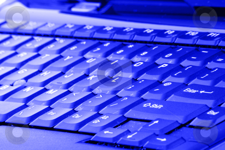 To use this stock image in your creative project, please select the size you need over to the right and click the "Add to Cart" button.
Your downloaded image will come with the Cutcaster watermark removed so don’t worry about the watermark you see on this page. Blue keyboard stock photo, Computer detail blue tone keyboard business objects by EVANGELOS THOMAIDIS