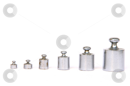 To use this stock image in your creative project, please select the size you need over to the right and click the "Add to Cart" button.
Your downloaded image will come with the Cutcaster watermark removed so don’t worry about the watermark you see on this page. Measure weight units stock photo, Balance weight units in a row isolated on white background with copy space by EVANGELOS THOMAIDIS