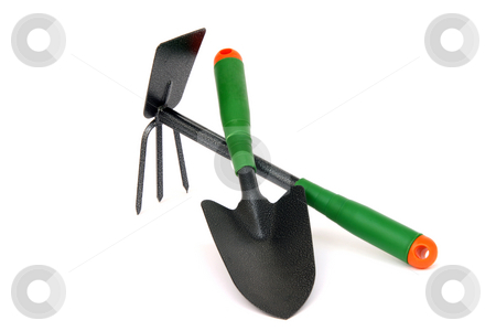 To use this stock image in your creative project, please select the size you need over to the right and click the "Add to Cart" button.
Your downloaded image will come with the Cutcaster watermark removed so don’t worry about the watermark you see on this page. Tools isolated stock photo, Gardening tools shovel and weeder hoe isolated on white background by EVANGELOS THOMAIDIS